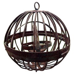 Japan Vintage Armillary Orb Lantern