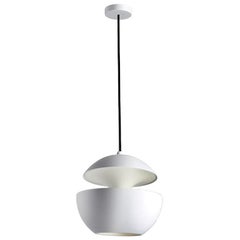 Éditions DCW « Here Comes the Sun 250 » lampe suspendue en aluminium blanc