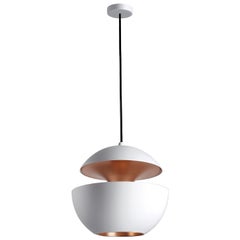 DCW Editions Here Comes the Sun 350 Pendant Lamp in White Copper Aluminium