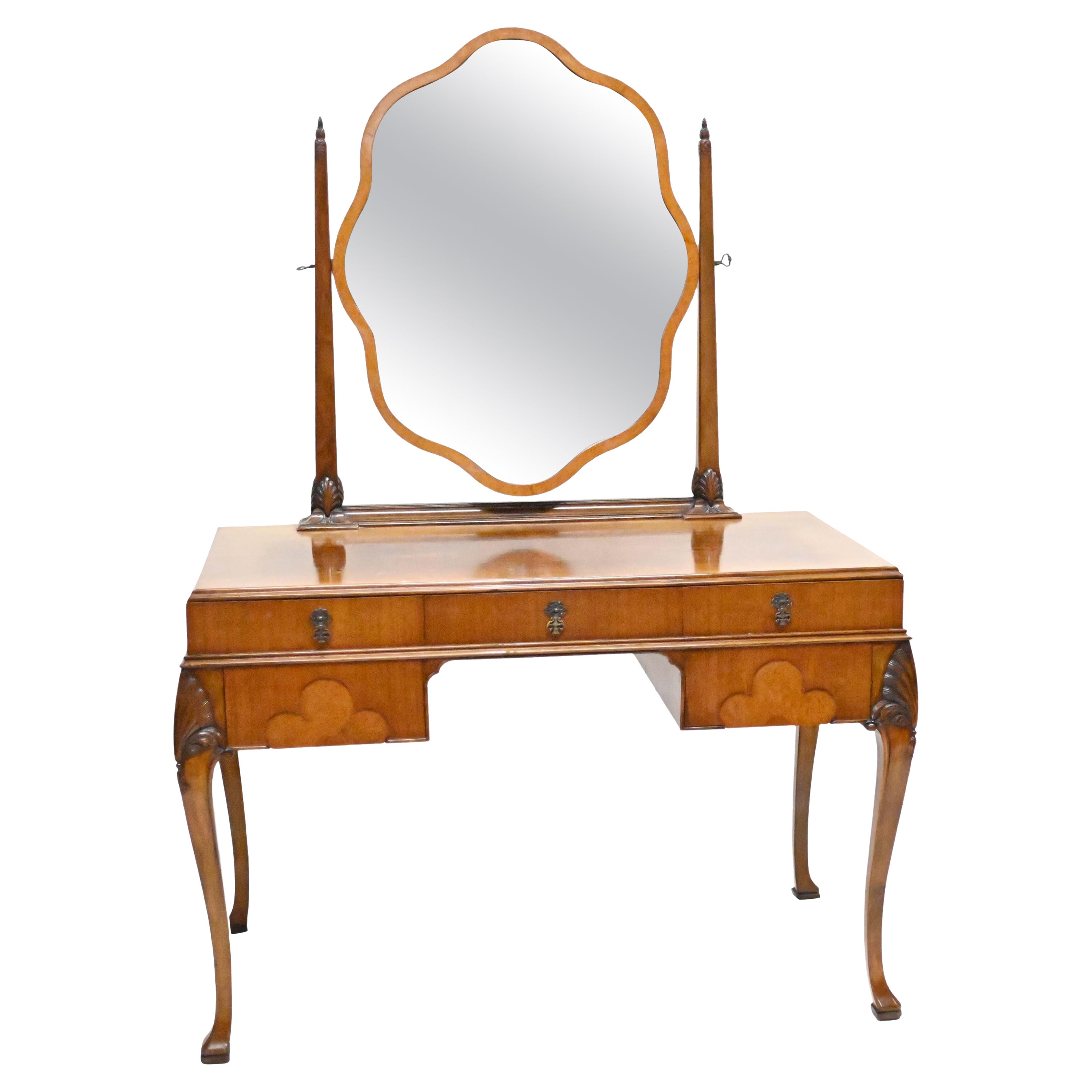 Vintage Dressing Table Epstein London Desk Dresser 1920