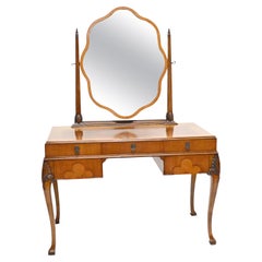 Vintage Dressing Table Epstein London Desk Dresser 1920