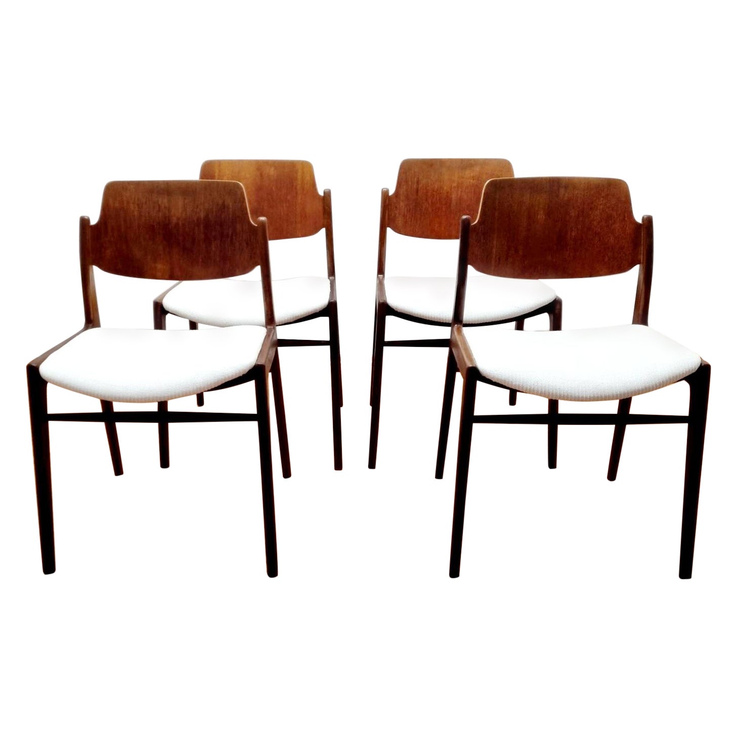 Dining Chairs By Hartmut Lohmeyer For Wilkhahn, Germany 60s For Sale