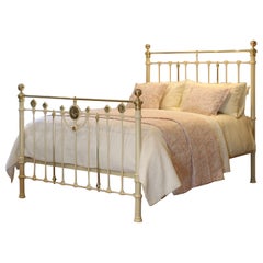 Cream Victorian Antique Bed MK290