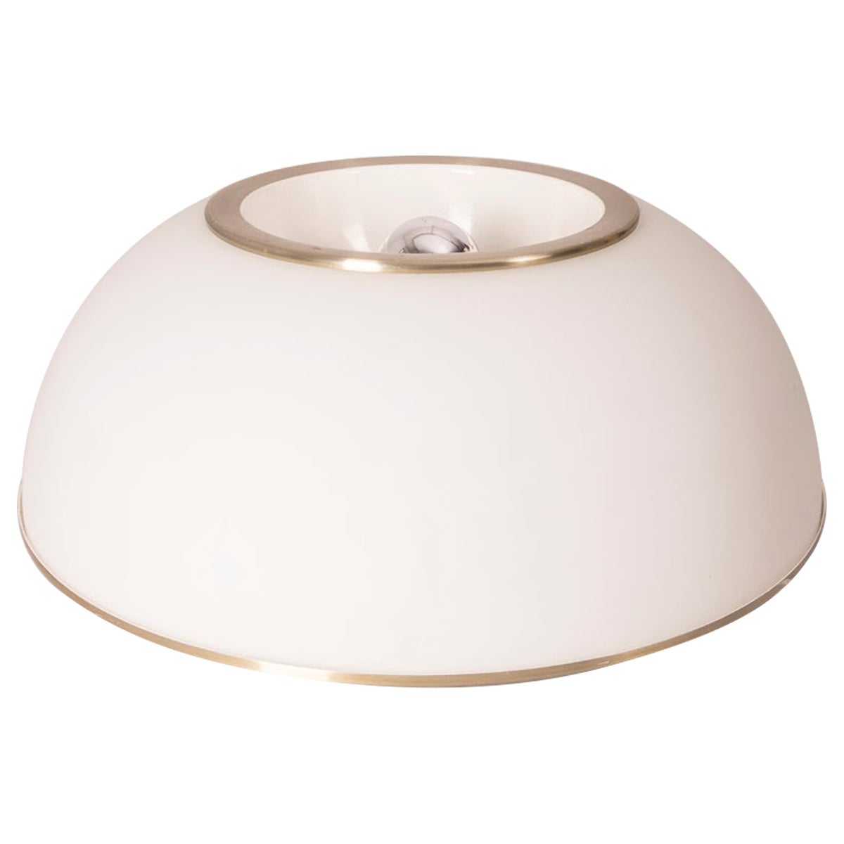 Lampada in vetro vintage anni 60 design Pia Guidetti Crippa per Lumi Milano