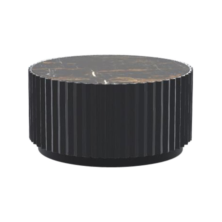 Black Gold Eternel Coffee Table by Milla & Milli For Sale