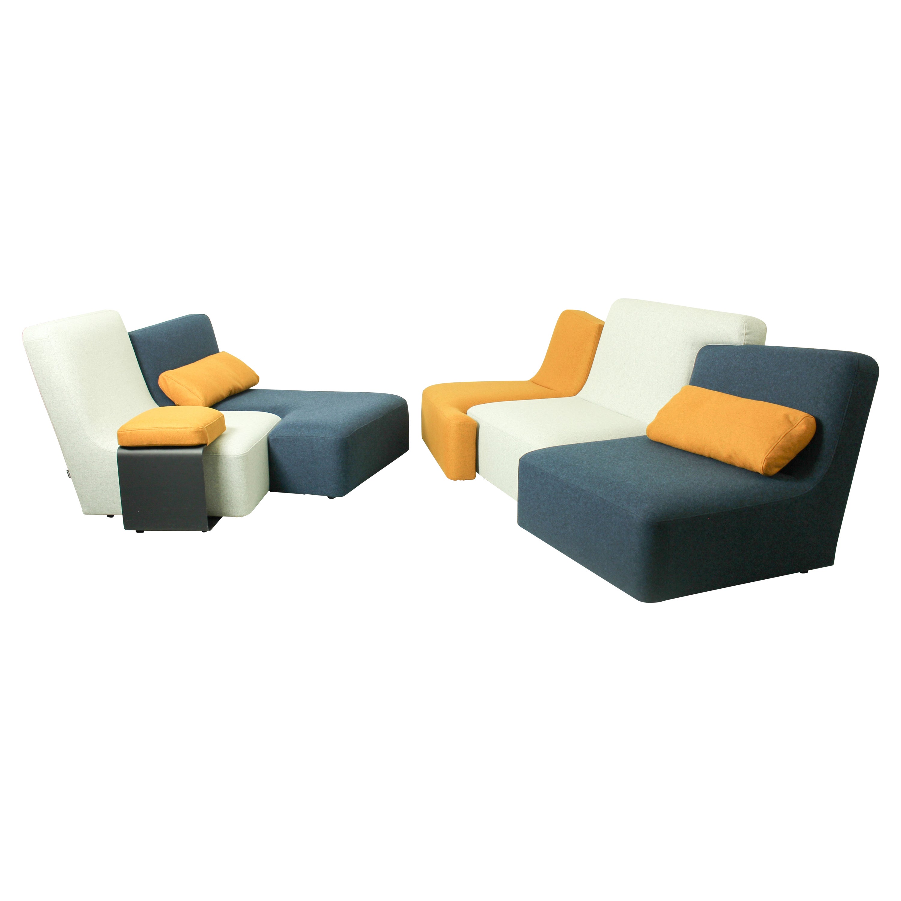 Ligne Roset Confluences by Philippe Negro, Set of 5 elements For Sale