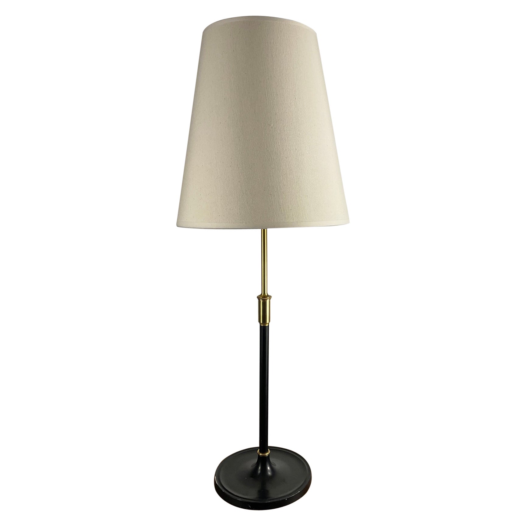1950s Danish Table Lamp Designed by Aage Petersen Manufactured by Le Klint For Sale