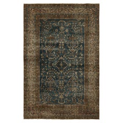 Antiker persischer Doroksh-Teppich mit Blumenmustern von Rug & Kilim