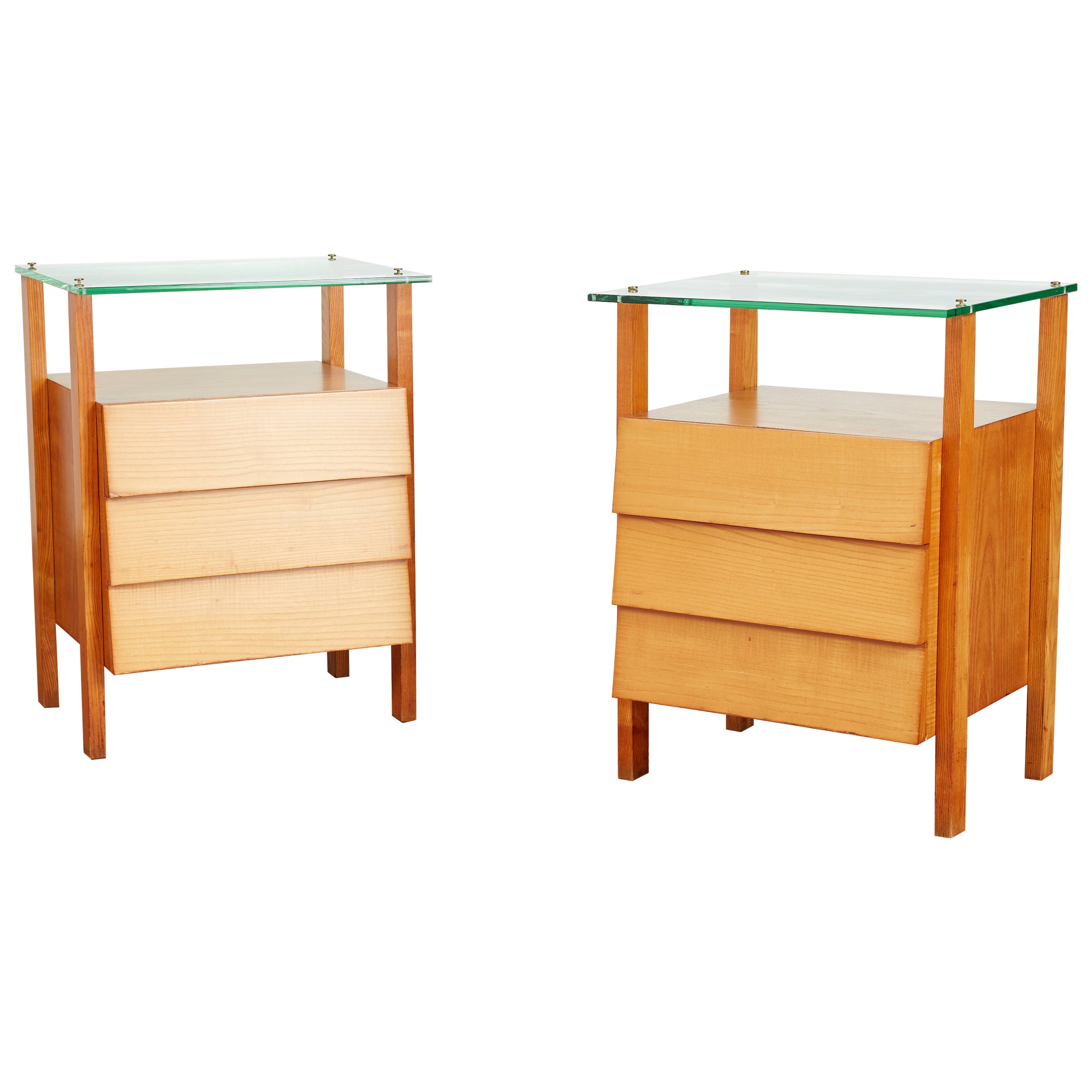 Italian Bedside Cabinets  For Sale
