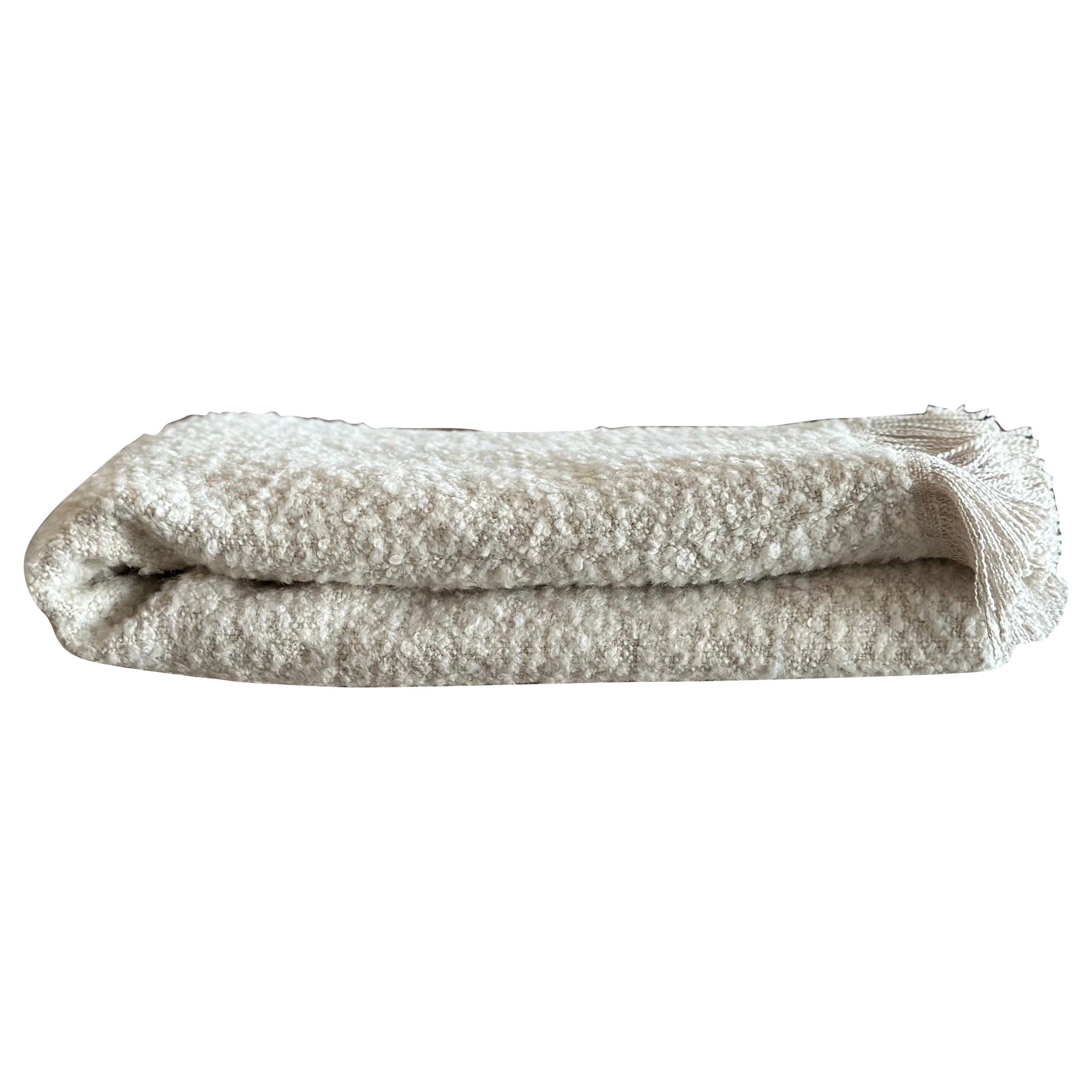 Natural and Cream Throw