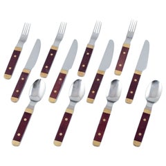 GAB-Gense, complete set of dinner cutlery for four people.