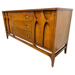 Mid-Century Modern Broyhill Brasilia Walnut Sideboard