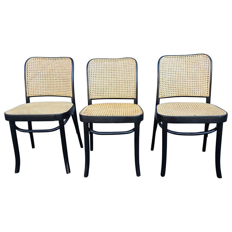 Josef Hoffmann for FMG Poland chairs, 1950s–60s, offered by Furnish & More