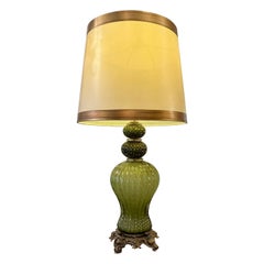 Large Used Murano Glass Lamp