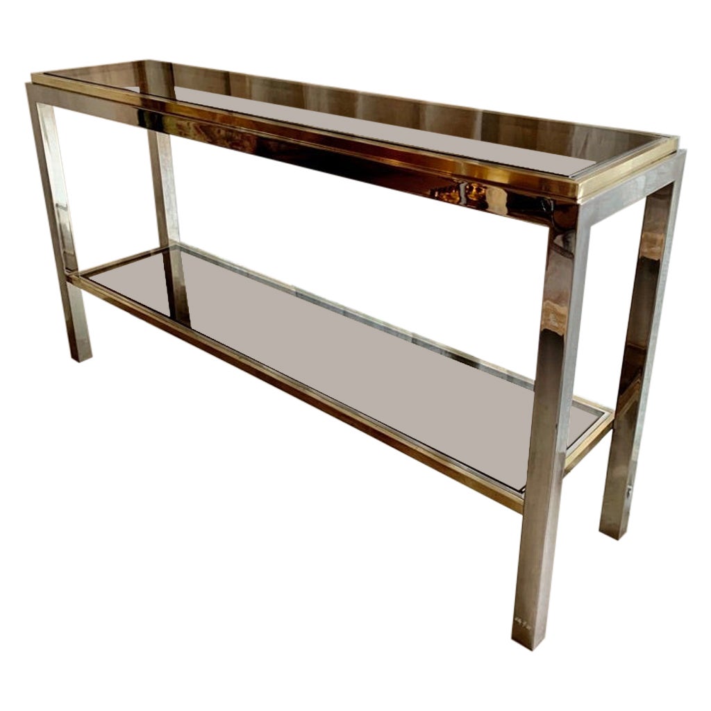 Willy Rizzo console table For Sale