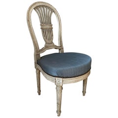 19th century French Louis XVI style by André Mailfert Mongolfier Chair