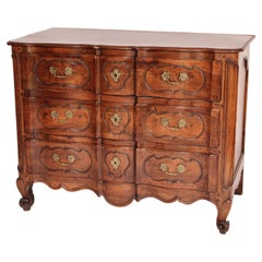 Antique Louis XV Provincial Walnut Chest of Drawers