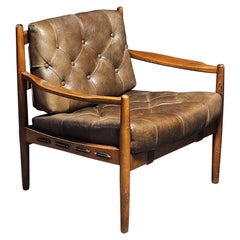 Fauteuil "Läckö" conçu par Ingemar Thillmark pour OPE Möbler, années 1960