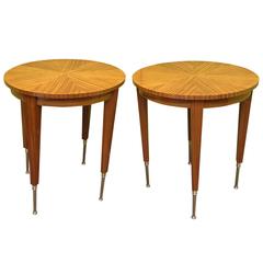 Two Lovely French Art Deco Side Tables 9