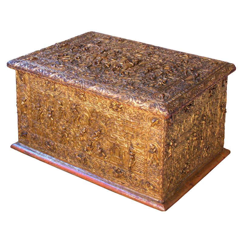 Large Antique Thai Buddhist Manuscript Storage Cabinet. For Sale at ...