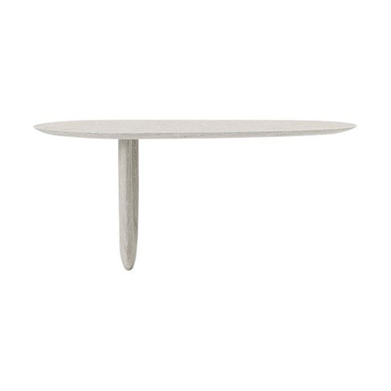 Table console contemporaine 'Savignyplatz' par Man of Parts, Oak Oak Ivory, 160cm