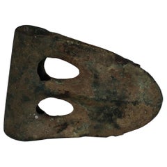 Antique Bronze Age duck-billed axe-head