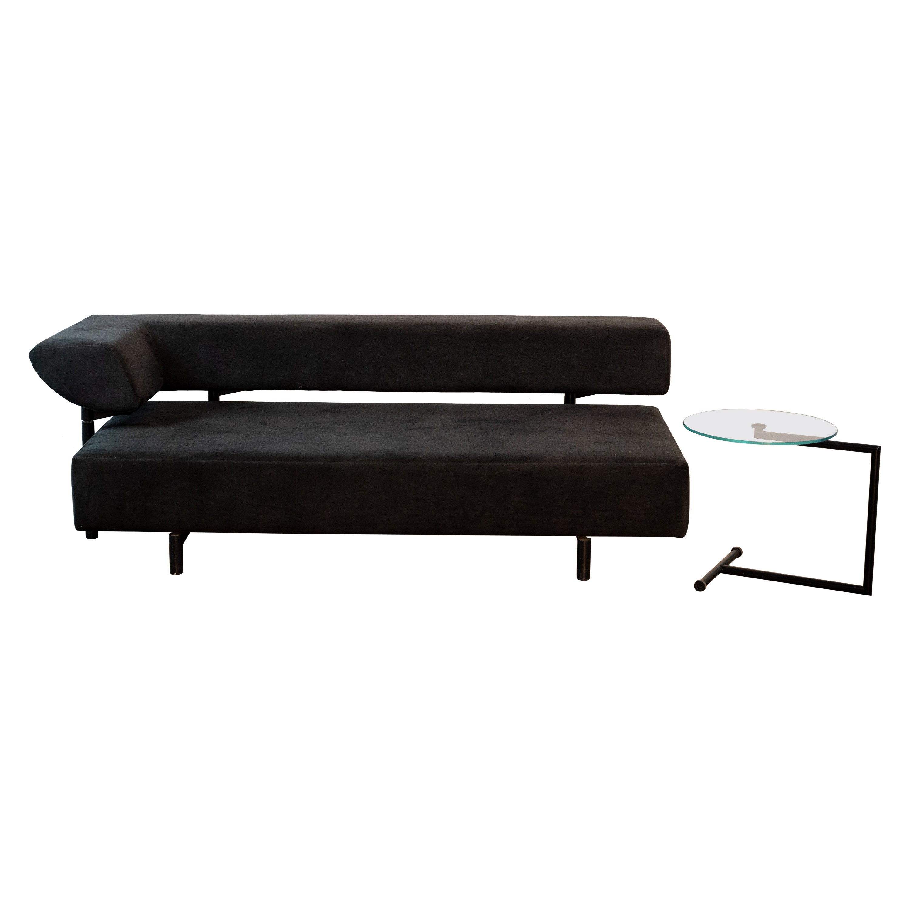 COR Arthe Sofa / Tagesbett von Wulf Schneider mit originalem Beistelltisch im Angebot