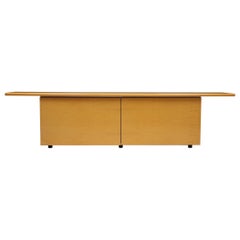 Natural Wood Credenza by Giotto Stoppino for Acerbic, Italy, 1977