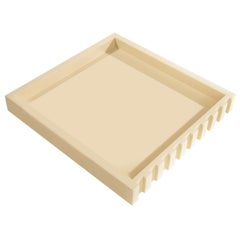 Premium-Tablett aus lackiertem Holz, hergestellt in Italien