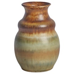 Gunnar Andersson, Vase, Steingut, Schweden, 1970er Jahre