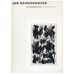 Vintage Jan Schoonhoven - Signed - Retrospective drawings and reliefs Art book (NL/DE)