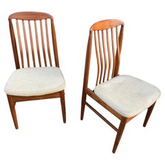 Pair of Benny Linden Teak Dining Chairs