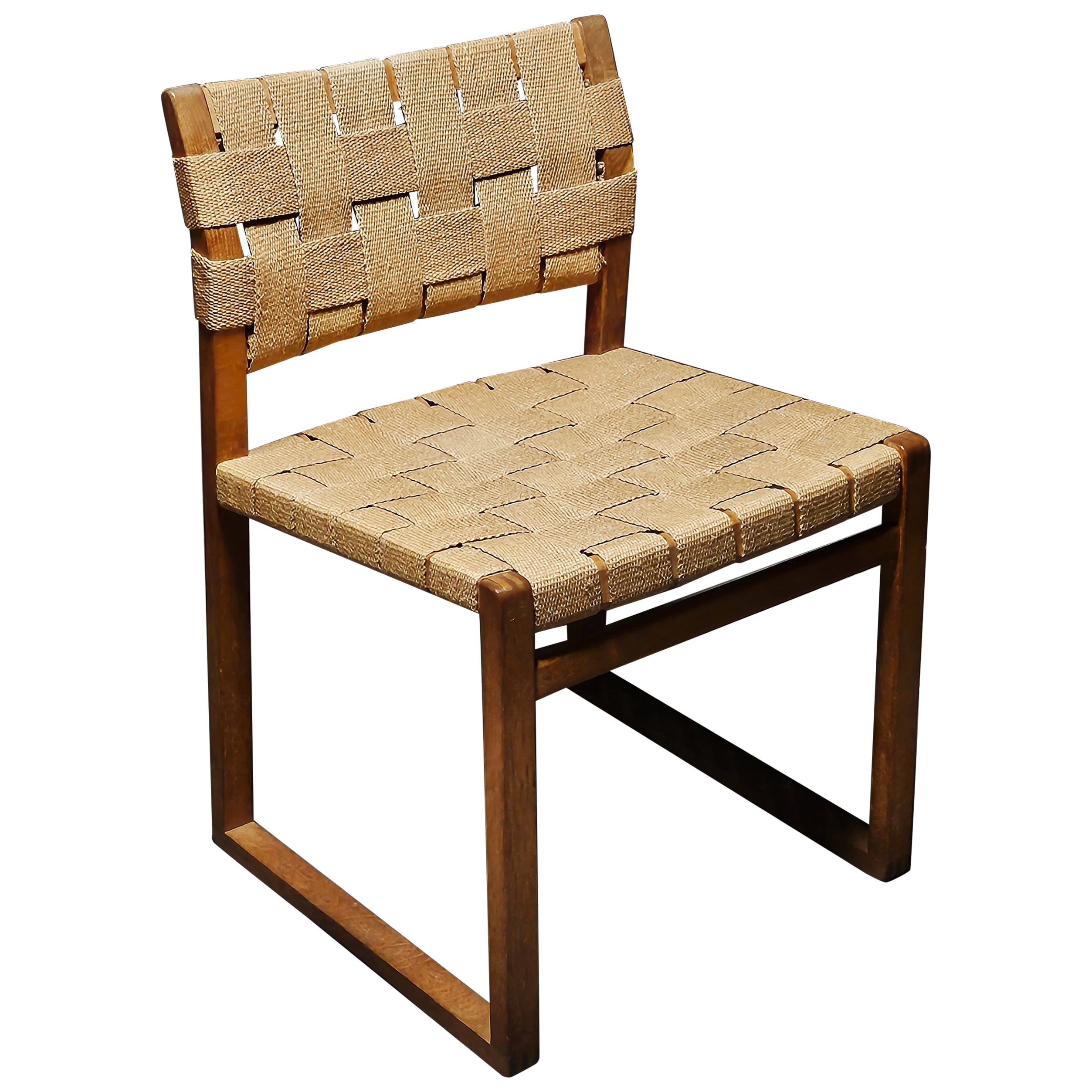 Børge Mogensen for Fredericia Dining Chairs ‘BM 61’, Denmark, 1950s For Sale
