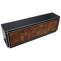 Impressive Italian Sideboard by Willy Rizzo for Mario Sabot, 1970s