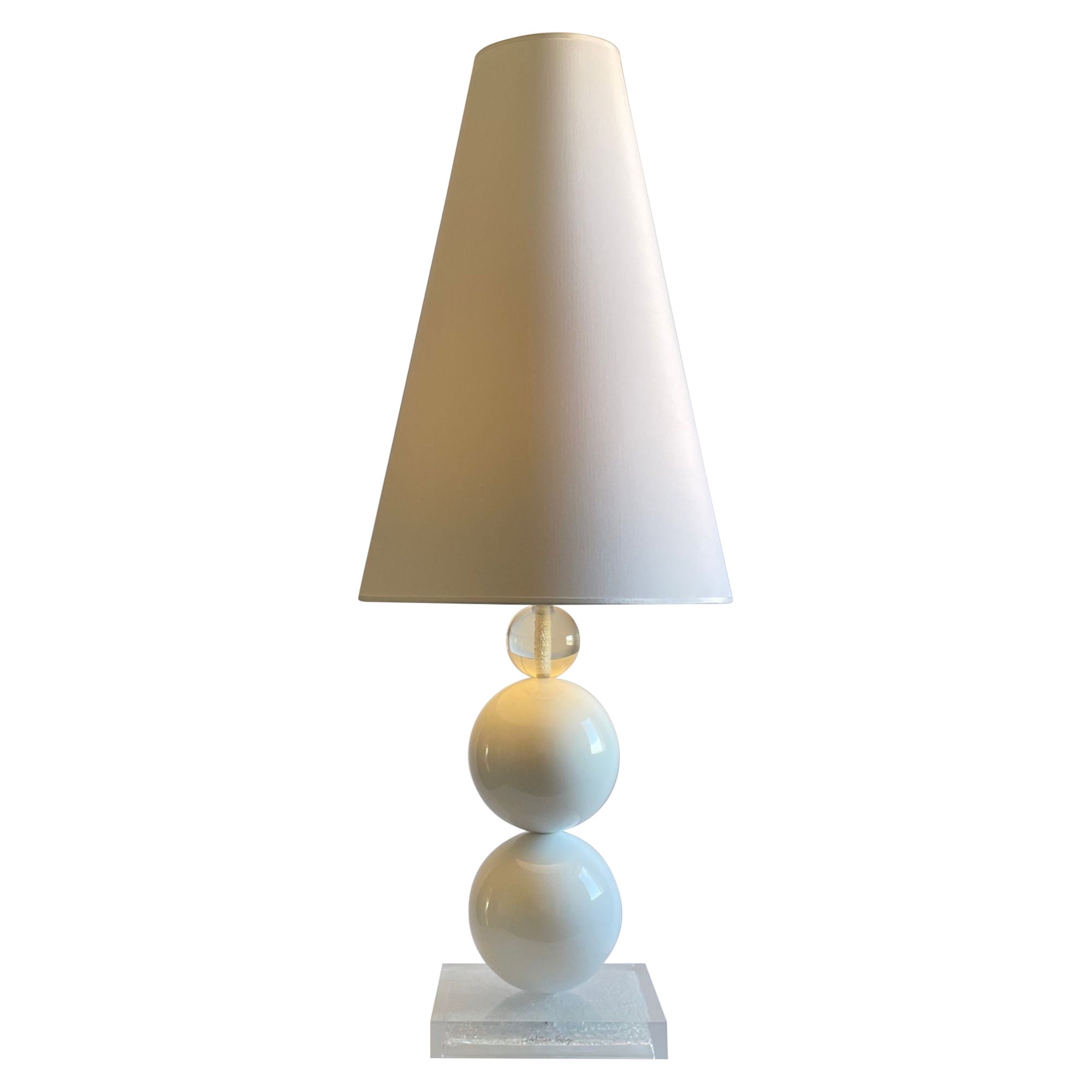 Elegant, versatile, 100% Italian design table lamp, jewel of the house For Sale