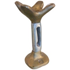 1980s Spanish Bronze Table Sculpture by David Marshall