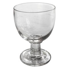 Large Georgian Style Glass Rummer, English, C.1840