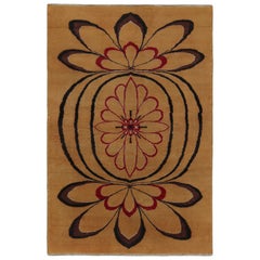 Rug Vintage Zeki Müren Art Deco, avec motifs géométriques, de Rug & Kilim