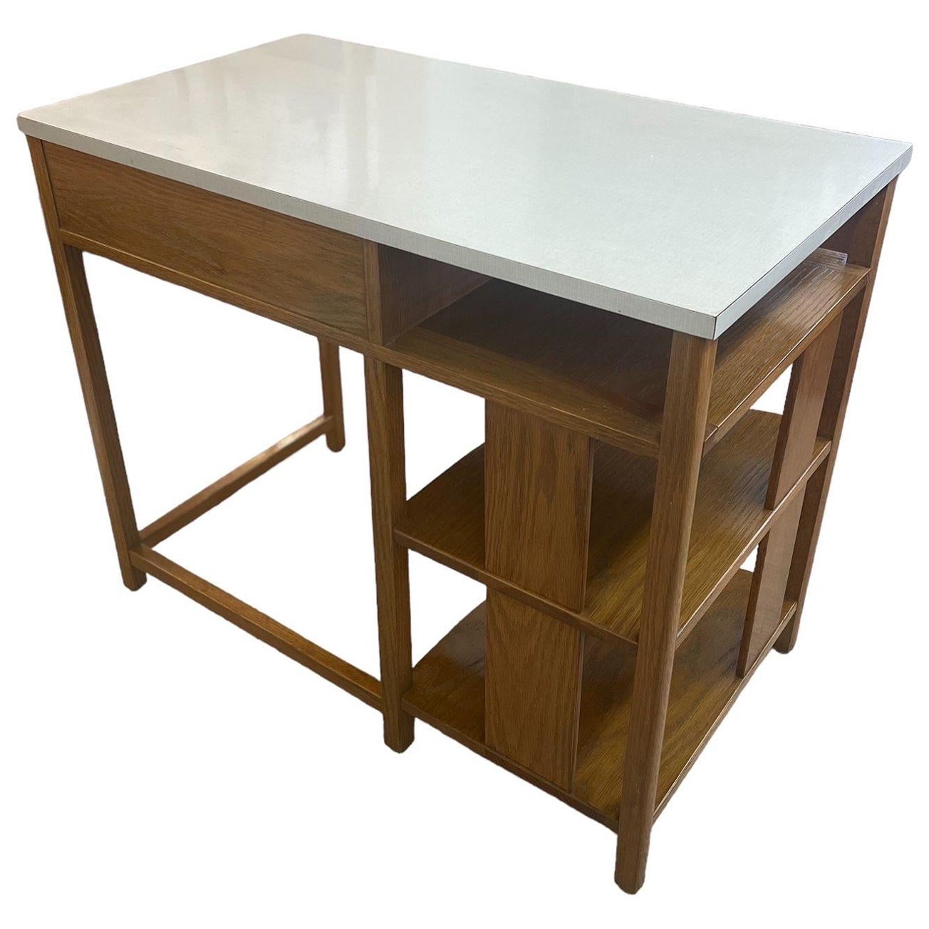 Vintage Arts and Crafts Style Desk by Hill-Rom Co For Sale