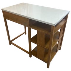 Retro Arts and Crafts Style Desk by Hill-Rom Co