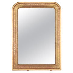 Early 20th c.  Louis Philippe French Gilded Mirror