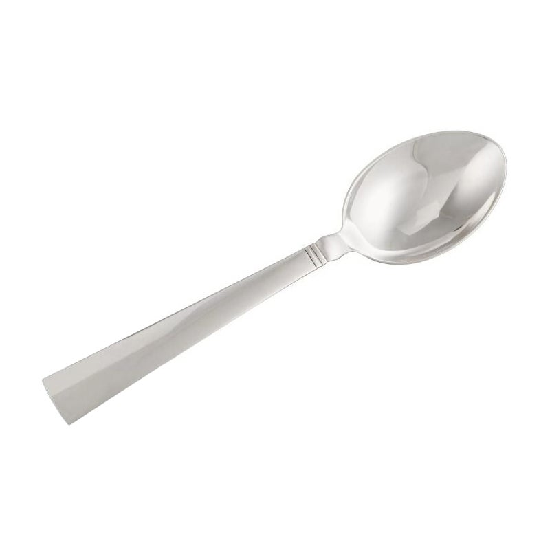 Georg Jensen Acadia Sterling Silver Large Dinner Spoon, Item 001 For Sale