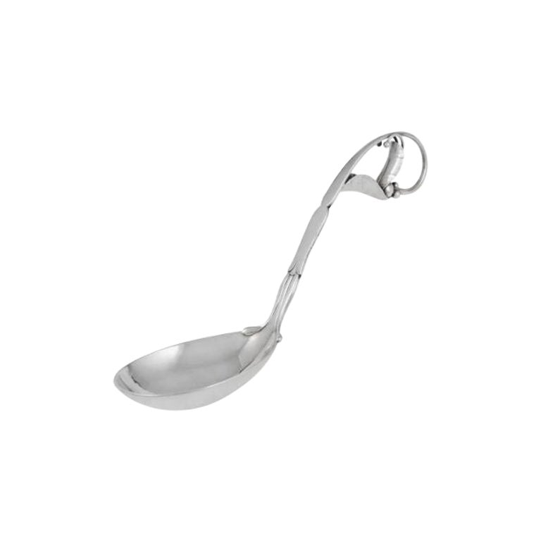 Louche ornementale Georg Jensen en argent sterling, design 141 en vente