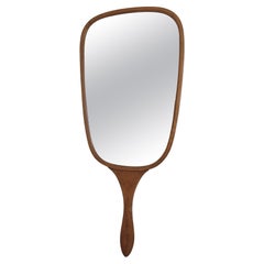 Wall Mirror "face à Main" shape, 1940s/1950s, 20th Century