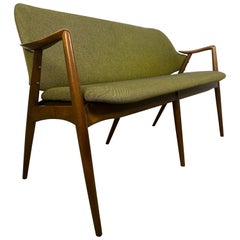 Kontur-Sofabank aus der Mitte des Jahrhunderts von Alf Svensson für Dux Schweden 1950er Jahre