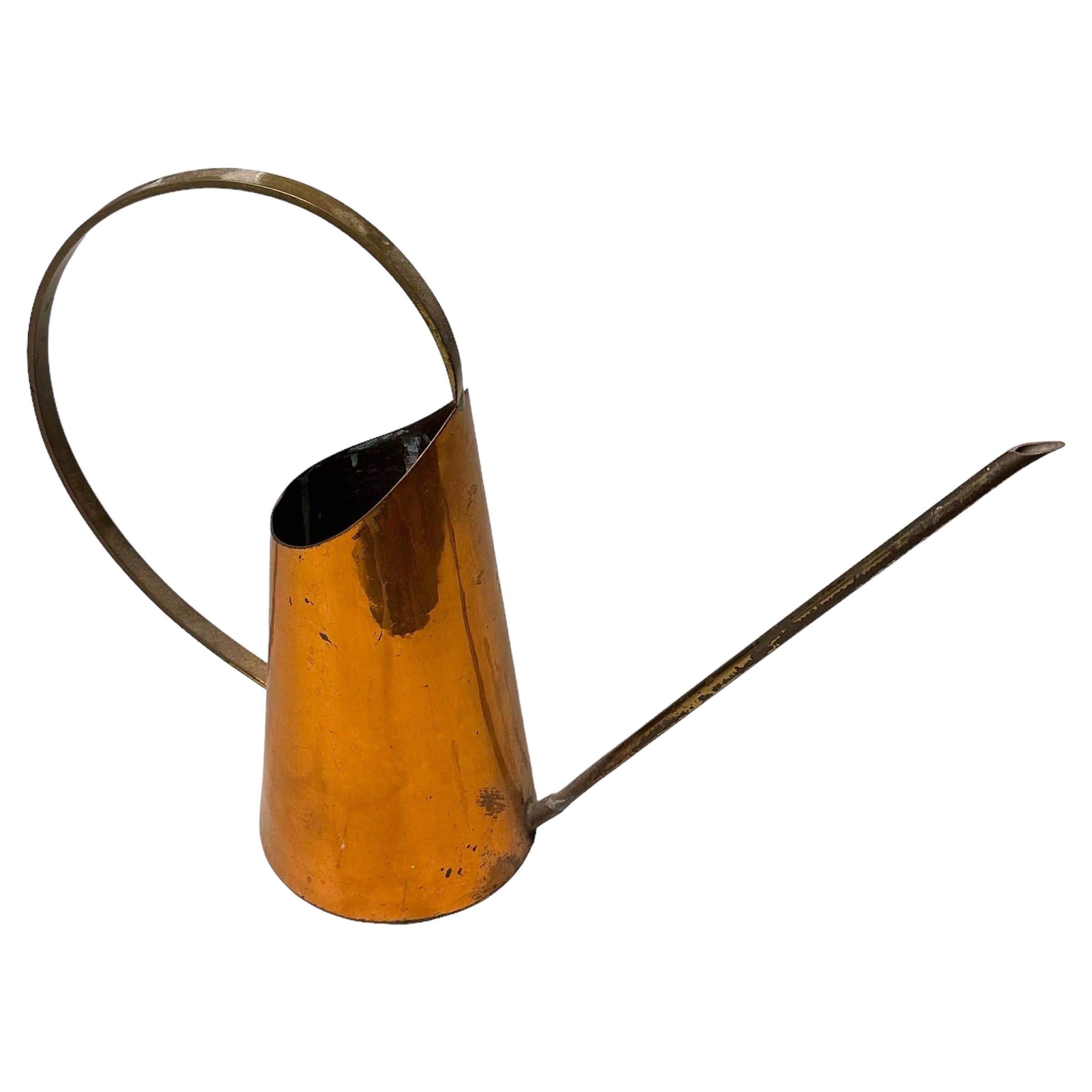 Austrian Watering Can Brass Copper, 1950s For Sale