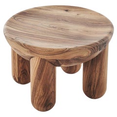 Contemporary Coffee or Side Table 'Freyja 2' by Noom, Walnut