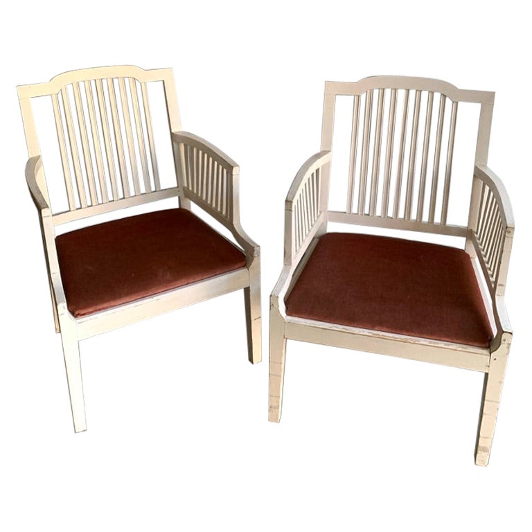 A Pair Of Armchairs For Sale