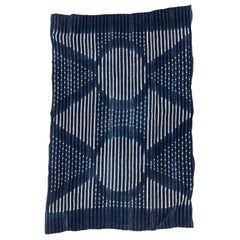  Westafrikanischer Indigo-Vintage-Stoff, Mali