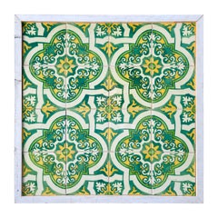 Retro Ceramic Mexican Tile Plaque or Table top